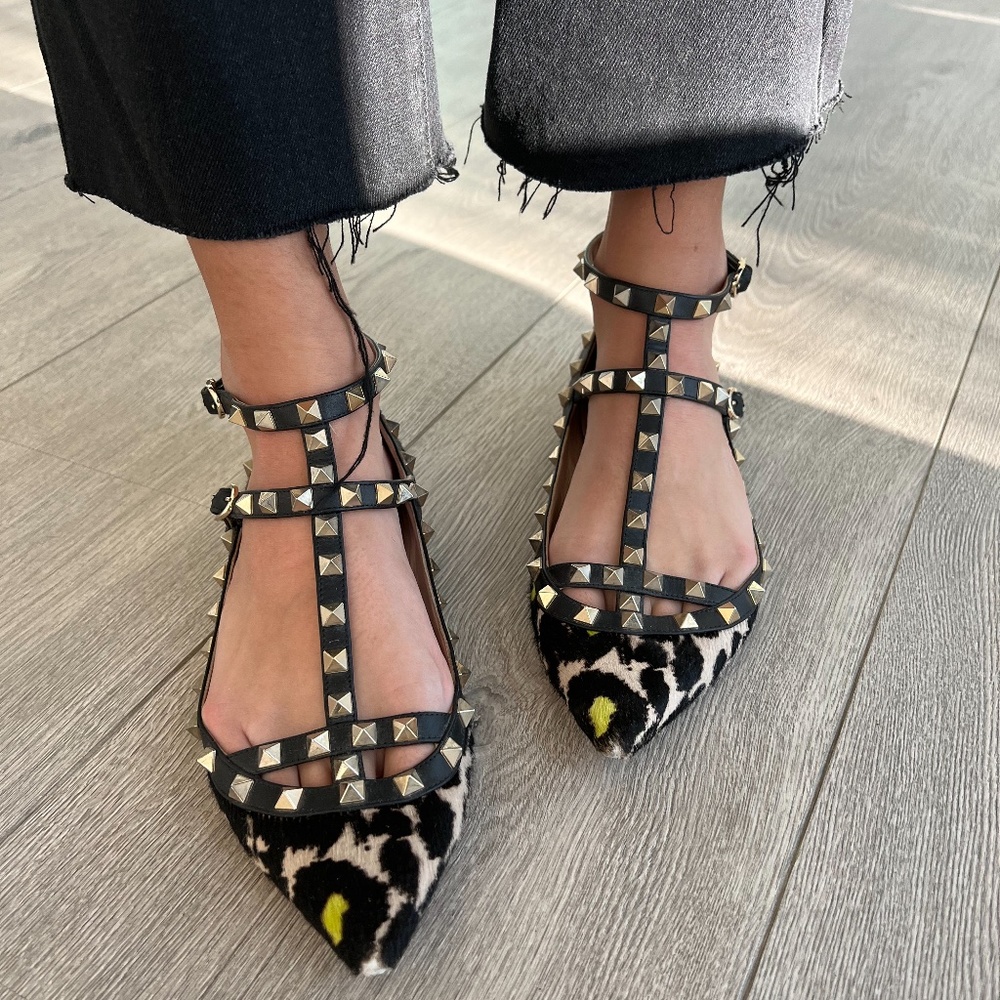 Valentino Rockstud Flat Size EU 39/US 9